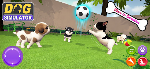 Android application Dog Family Life Simulator screenshort