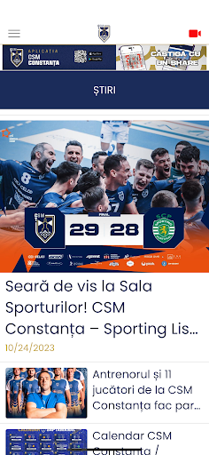 Android application CSM Constanta screenshort