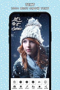 Snow Photo Editor - Christmasのおすすめ画像4