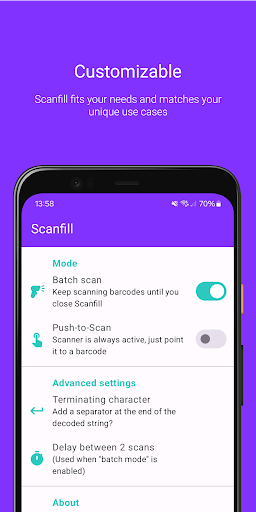 Scanfill Screen 3