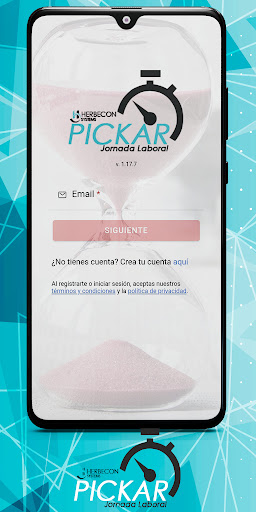 Android application Pickar - Jornada Laboral screenshort