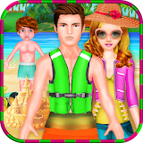 Kids Seaside Summer Vacations icon