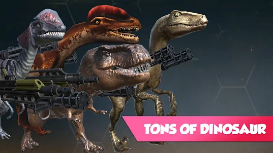 Dinosaur With Guns Game