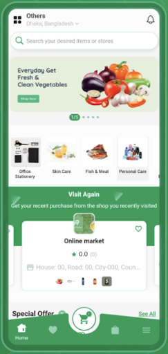 Asansol Delivery Screen 3