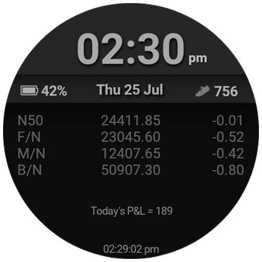 Watchface For WearTicker Install on Windows