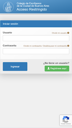 Android application CECBA Services screenshort