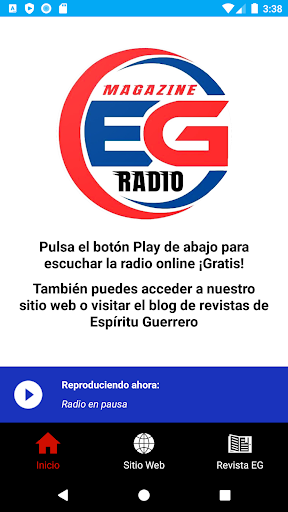 Android application EG Magazine Radio screenshort