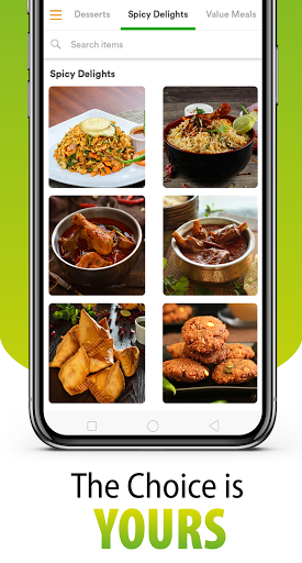 Savari Food Screen 3