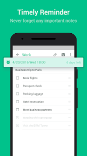 GNotes - Note, Notepad & Memo Captura de pantalla