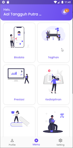 Android application Smart Student - MTsN 7 Kediri screenshort