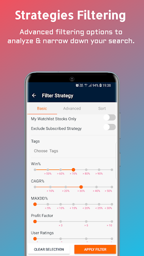 Finkara-Trading Strategies Screen 3