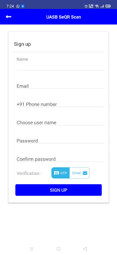 UAS Banglore Seqr Scan Screen 3