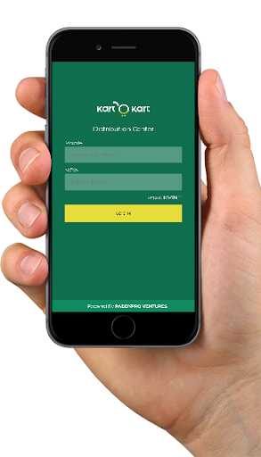 KartoKart Distribution Center Screen 2