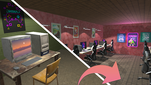 Gamer Cafe Job Simulator Mod APK 5.63 (Unlimited money) Gallery 10