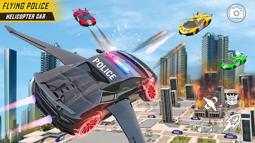 Screenshot 2 Juegos de Robots 3D y Policía android