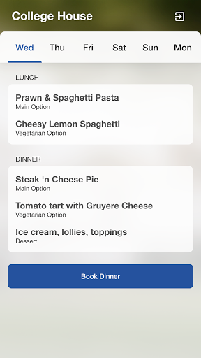 CH Dinners Screen 2