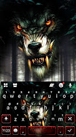 screenshot of Bloody Mean Wolf Theme