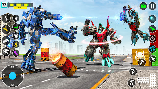 Robot Transform Car Robot Game Screen 2