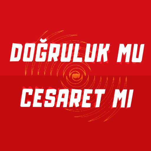 Doğruluk mu cesaret mi logo