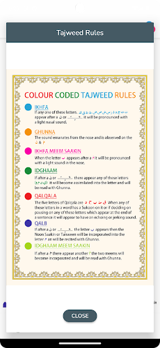 Color Coded Quran with Tajweedのおすすめ画像3