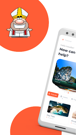Android application Travel Bishop screenshort