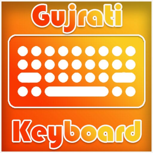 Gujarati color keyboard themes logo