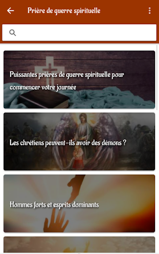 Prière de guerre spirituelle Screen 2