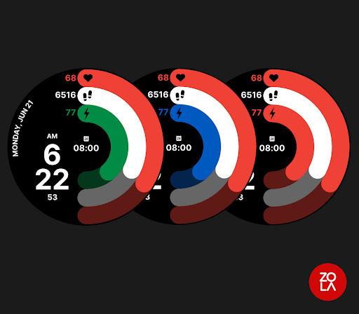 Fluid Watch Face Screen 3