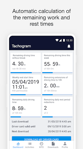 Android application LiveGPS Tacho screenshort