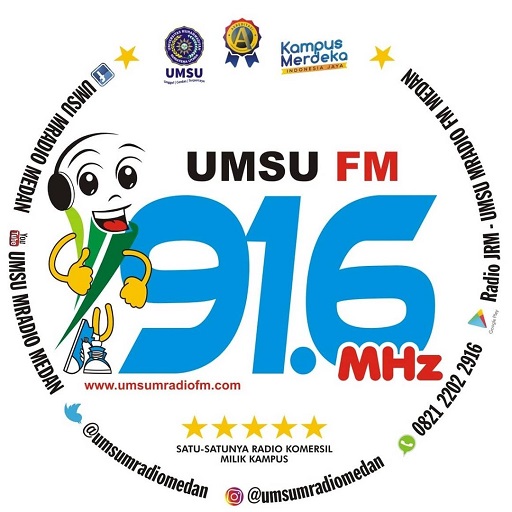 91,6 UMSU FM MEDAN logo