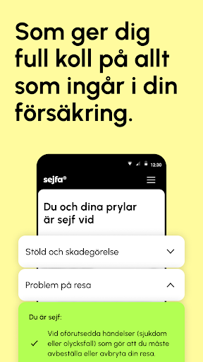 Sejfa Screen 3