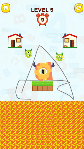 Draw To Save Alphabet Game