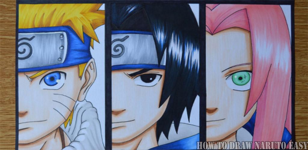 How to draw Naruto Step by Step.  Naruto desenho, Kakashi desenho,  Desenhos para colorir naruto