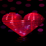 Red Heart Spin LWP icon