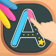 Learn to write English Alphabet by tracing ABC