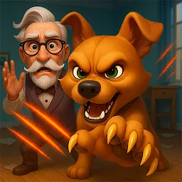 Grandpa Bad Dog Simulator Mod Apk
