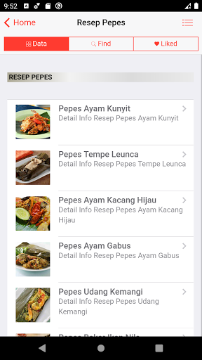 Resep Aneka Pepes Screen 2