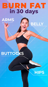 Burn fat workout in 30 days 6.1.0 APK + Mod (Premium) for Android