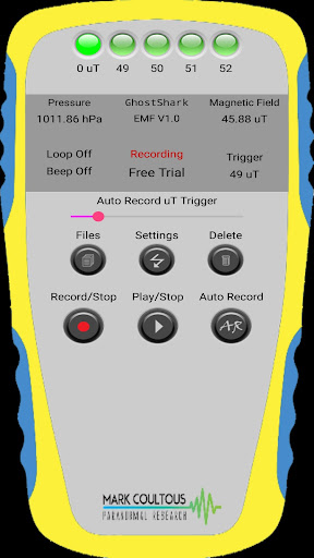 GhostSHARK EMF Screen 3