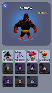 Monster Evolution Run & Battle