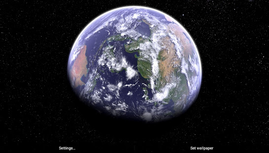 Earth & Moon in HD Gyro 3D Parallax Live Wallpaper  Screenshots 14