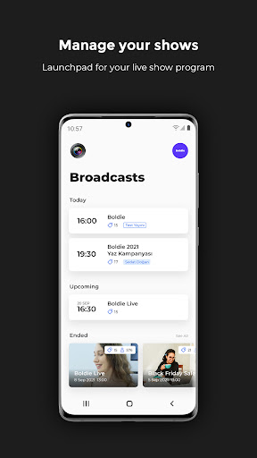 Vidoven - Live Commerce Screen 2