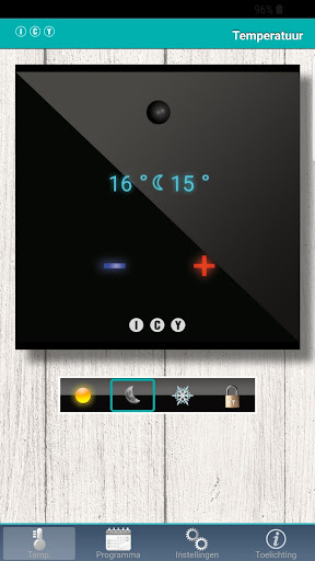 ICY E-Thermostaat Screen 2