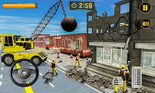 Wrecking Crane Simulator Game - Screenshot 2