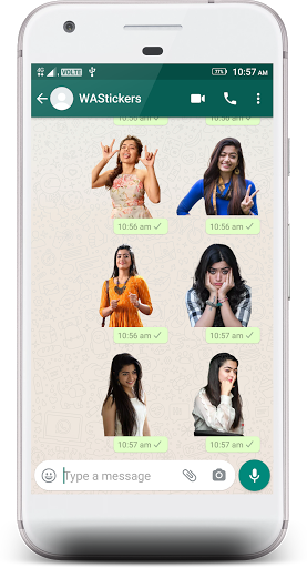 Rashmika Mandanna Stickers 4 WhatsApp