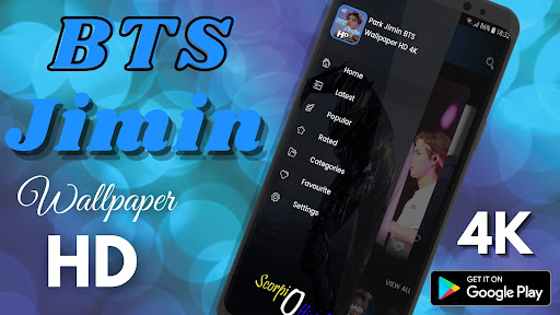 Android application Park Jimin BTS Wallpaper HD 4K screenshort