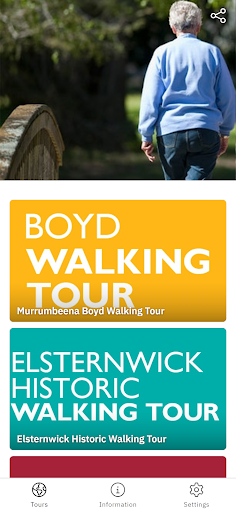 Android application Glen Eira Walking Tours screenshort