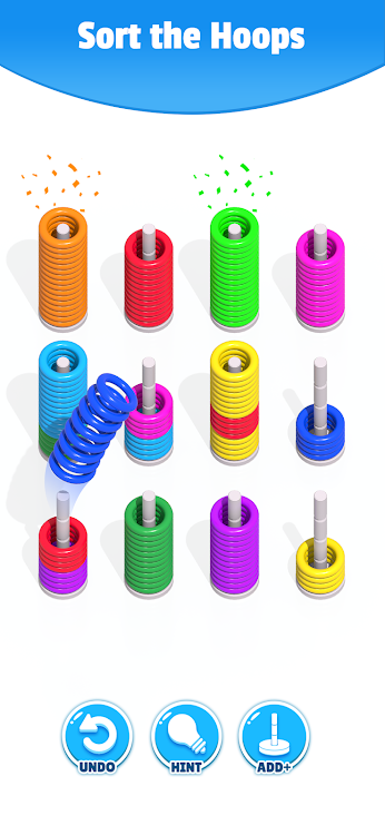 Slinky Sort - Puzzle Game - New - (Android)