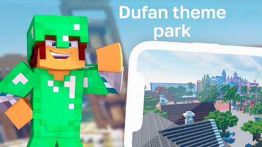 Android application Dufan theme park map for mcpe screenshort