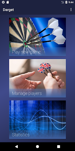 Android application Darget - Realistic darts scori screenshort